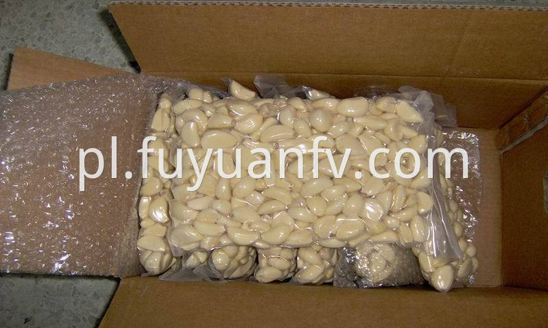 vacuum packed peeled fresh garlic 